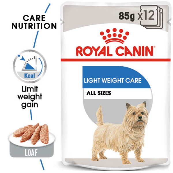 Royal Canin Light Weight Care Pouch Wet Dog Food 體重護理配方濕糧包 85g  
